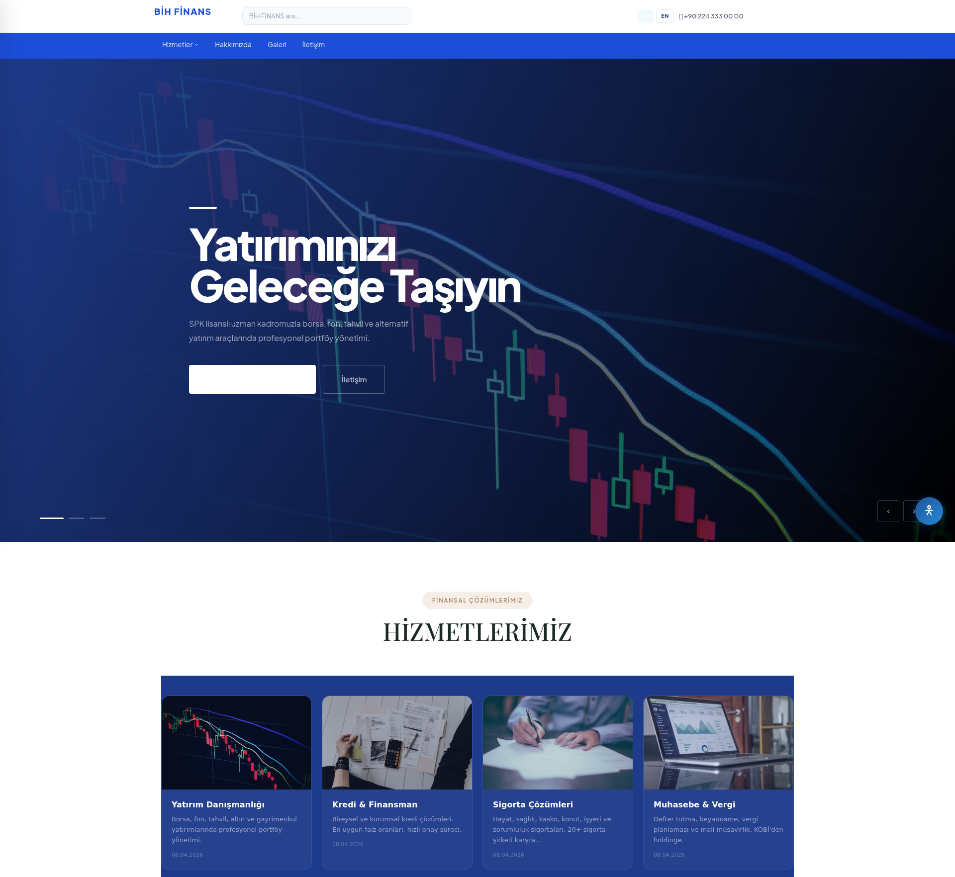 Faktoring ve Leasing Firması Sitesi