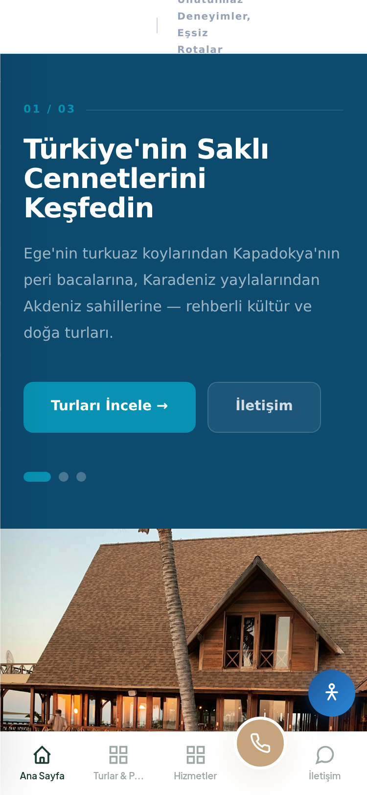Gastronomi Turizmi Web Sitesi 4