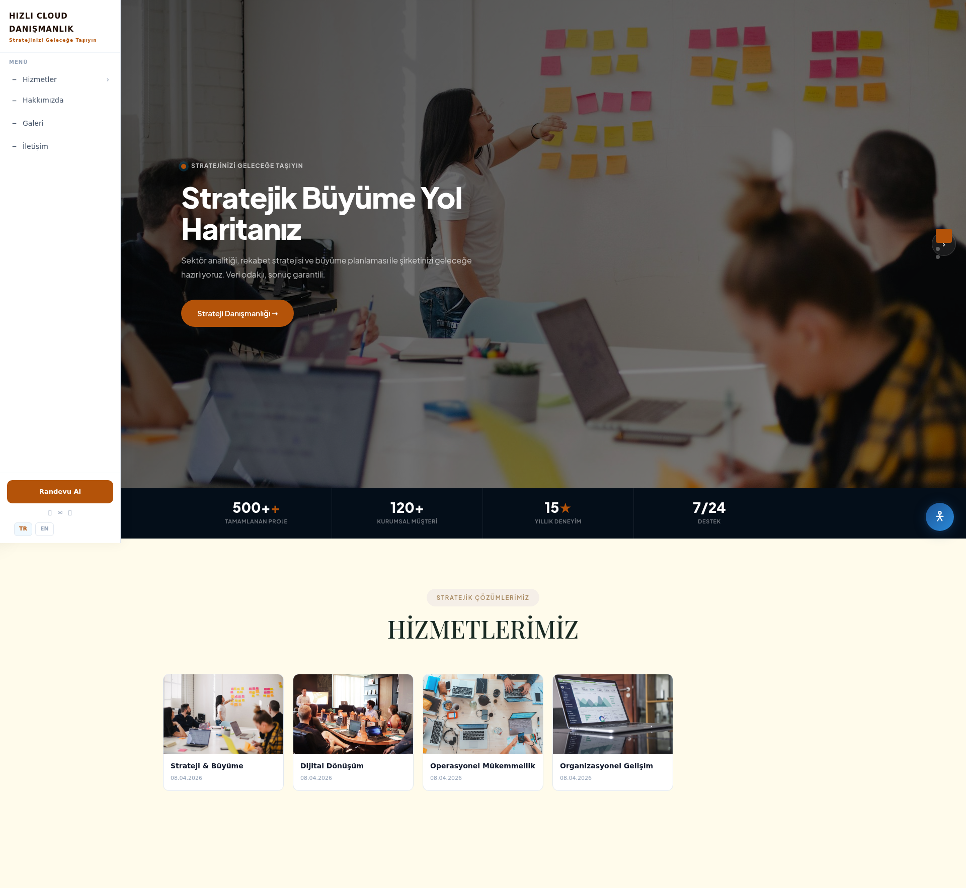 Hukuki Danışmanlık Web Sitesi