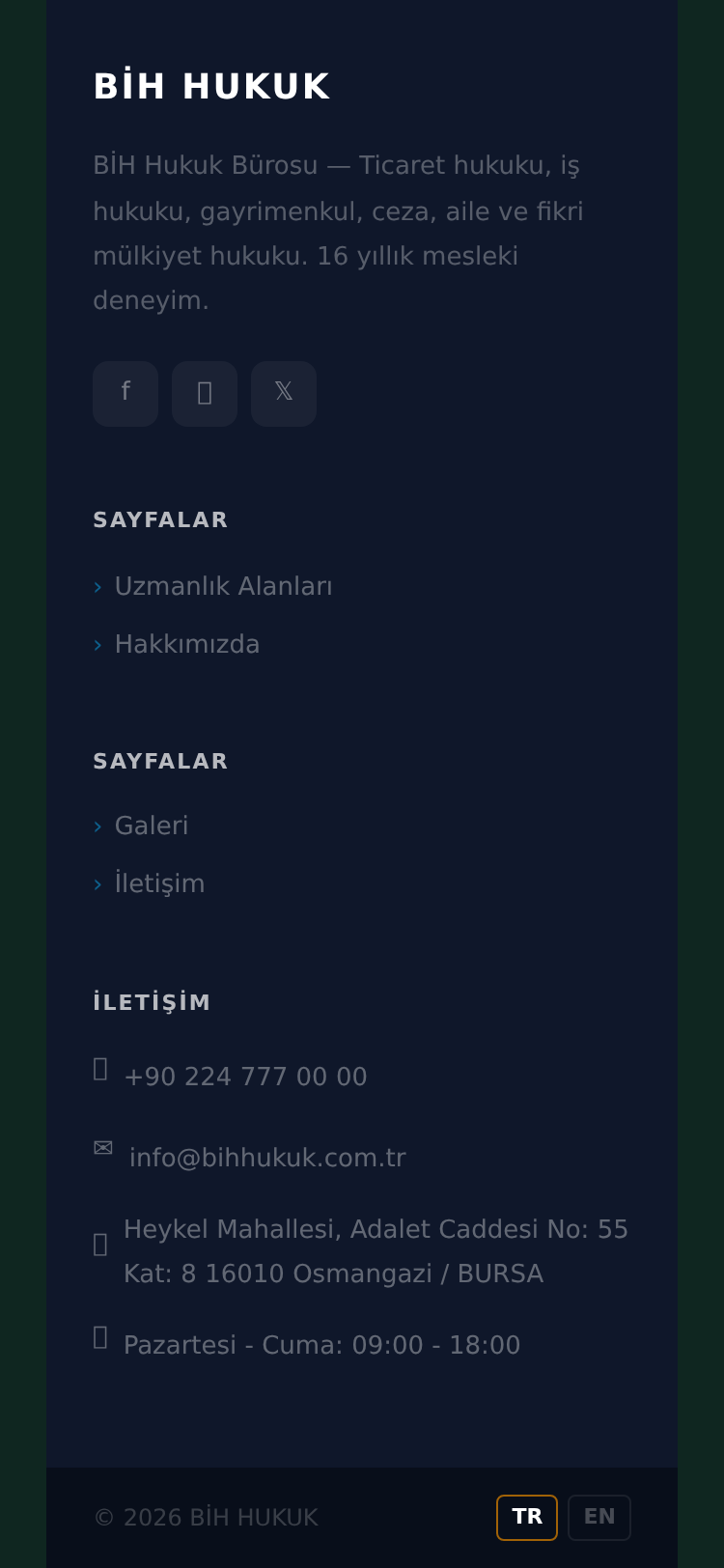 İcra ve İflas Hukuku Bürosu Sitesi 5