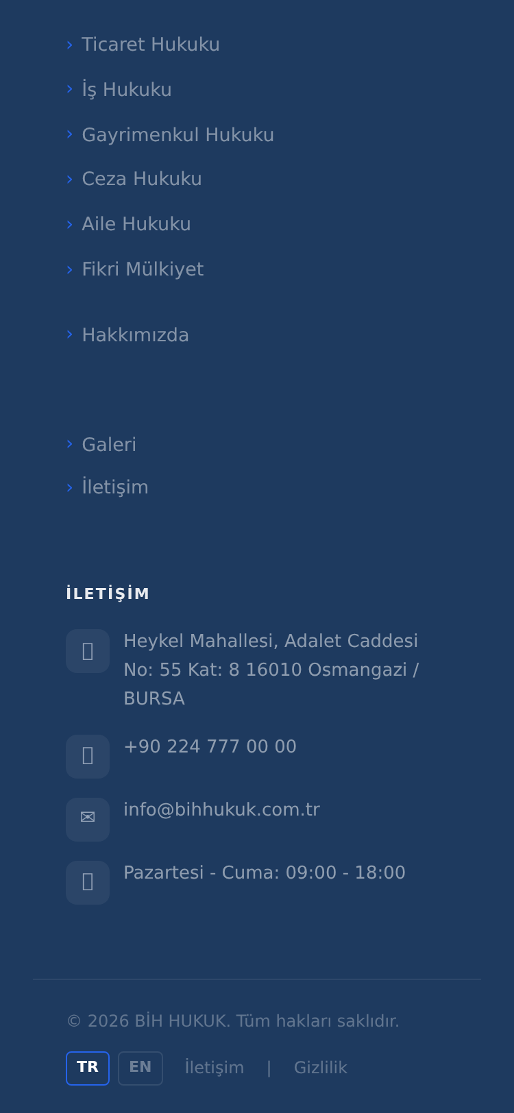 Ceza Hukuku Avukatlık Bürosu Sitesi 5