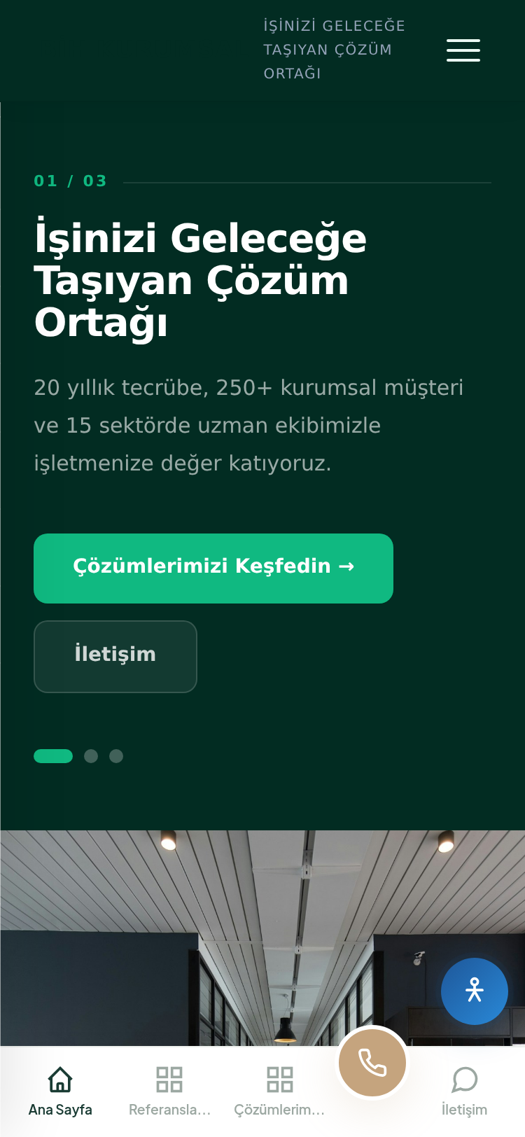 Çok Satan Hizmet Tanıtım Sitesi 4