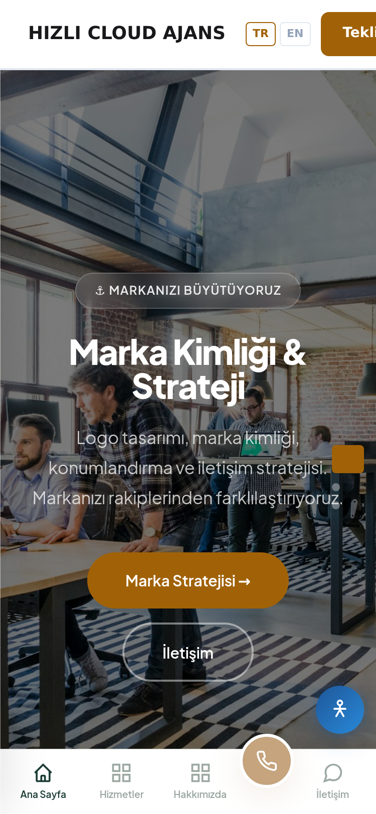 Dijital Pazarlama Ajansı Kurumsal Web Sitesi 4