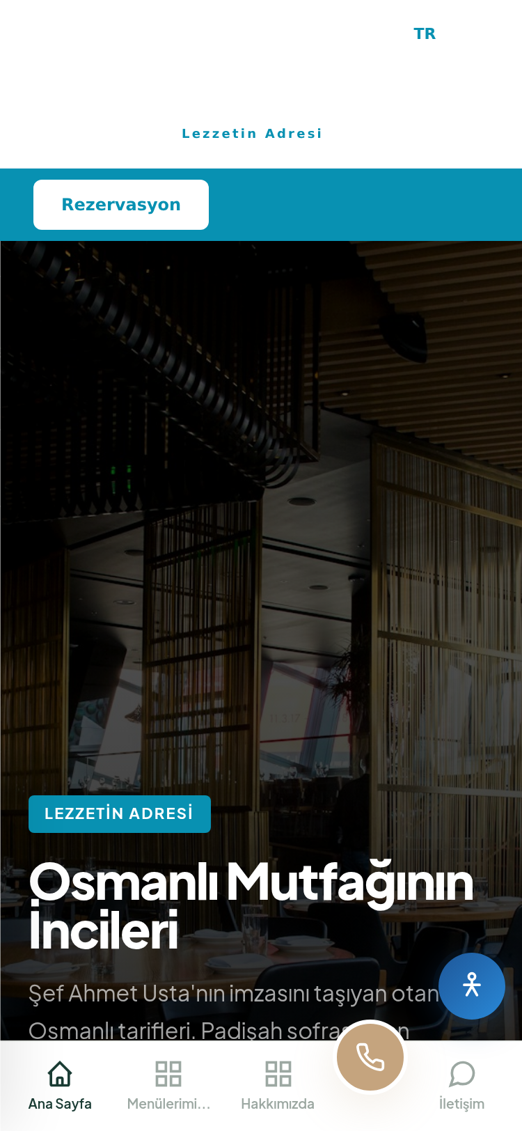 Balık Restoranı ve Meyhane Web Sitesi 4