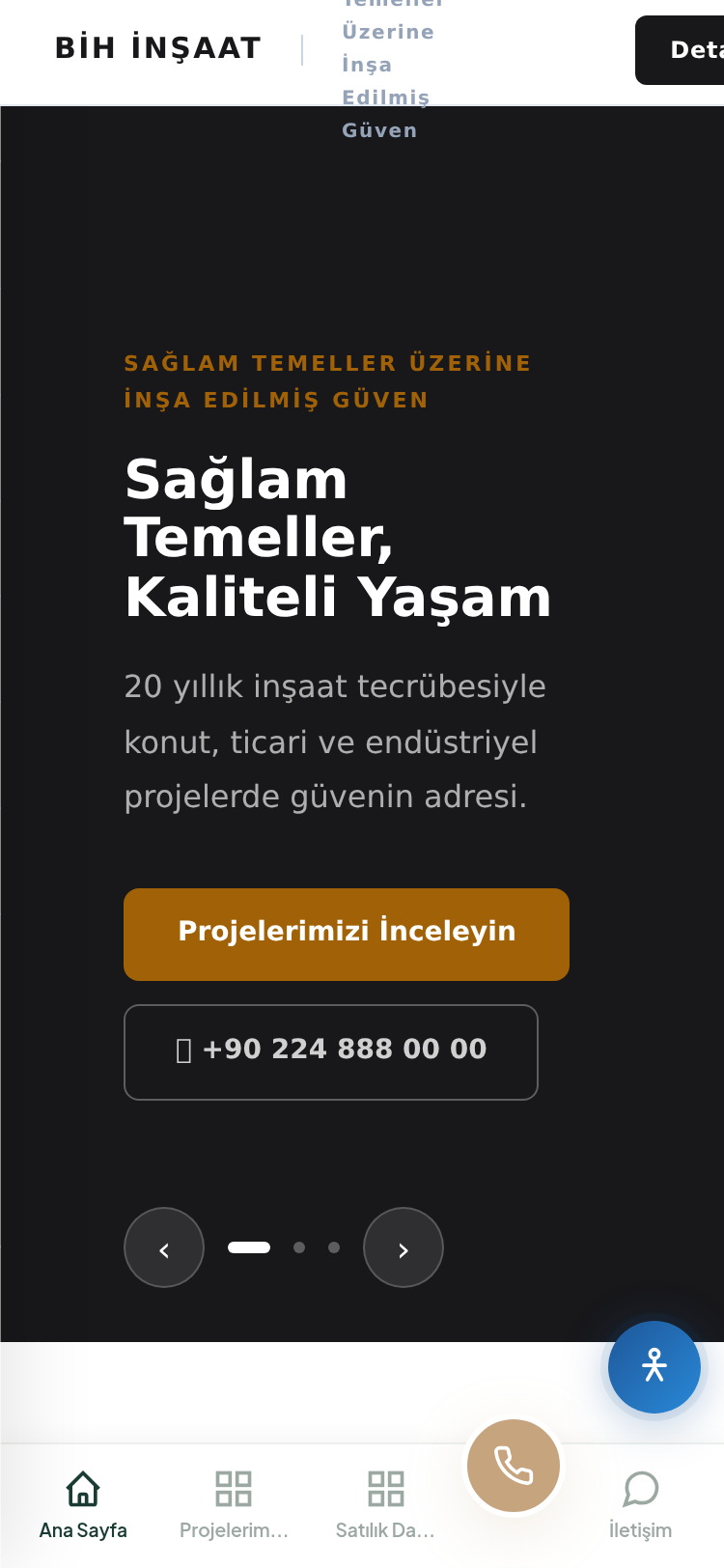 Tadilat ve Dekorasyon Firması Web Sitesi 4