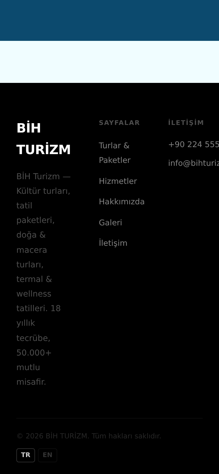 Gastronomi Turizmi Web Sitesi 5