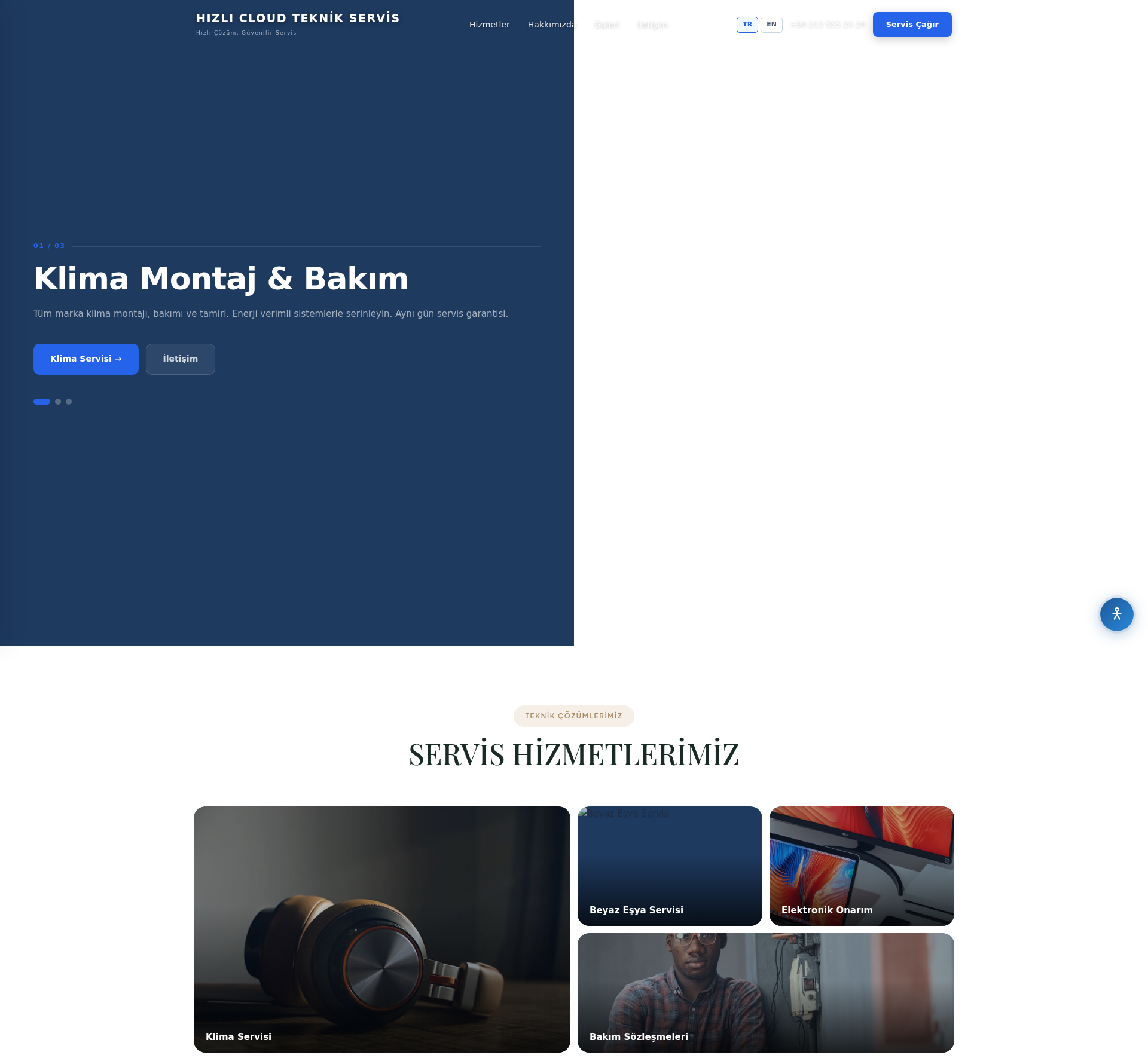 Fotokopi ve Yazıcı Servis Web Sitesi