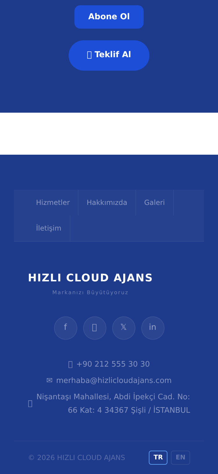 Grafik Tasarım ve Kreatif Ajans Web Sitesi 5