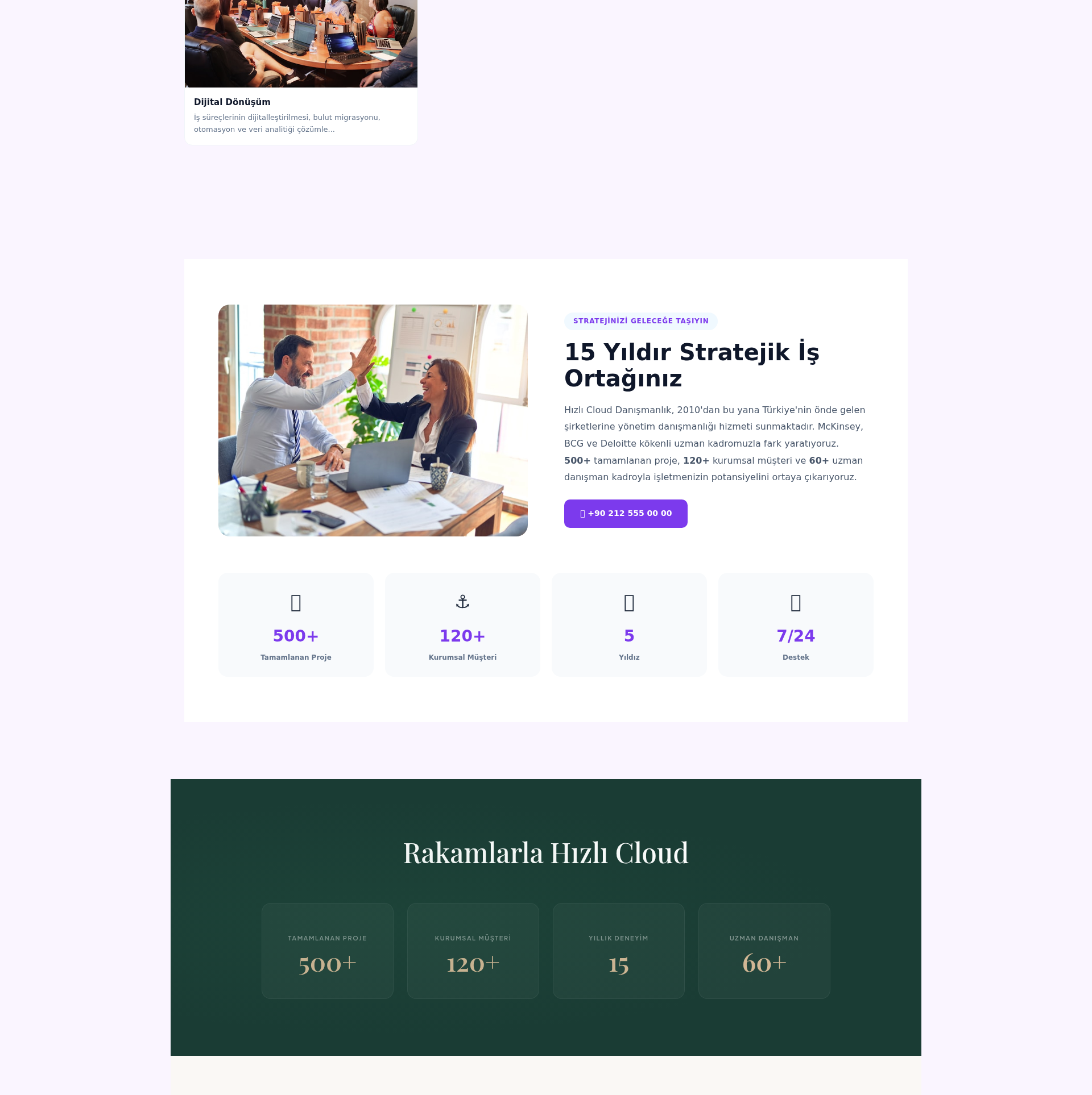 Vergi ve Muhasebe Danışmanlık Web Sitesi 2