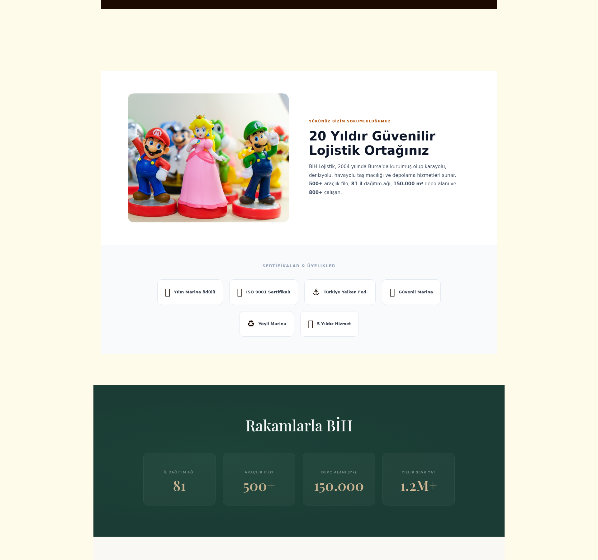 Gümrük Müşavirliği Kurumsal Web Sitesi 2