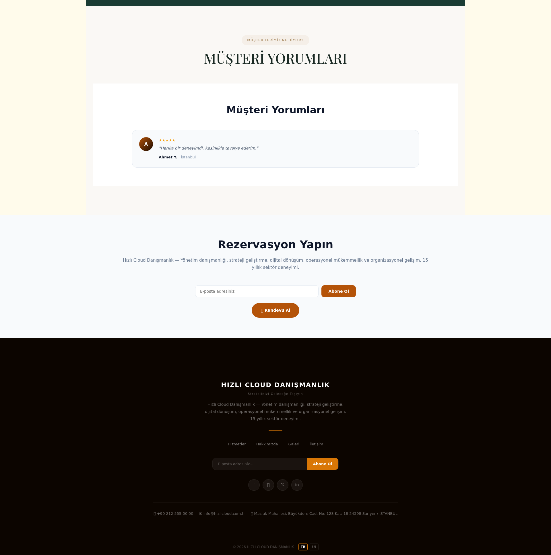 Eğitim ve Koçluk Danışmanlık Web Sitesi 3