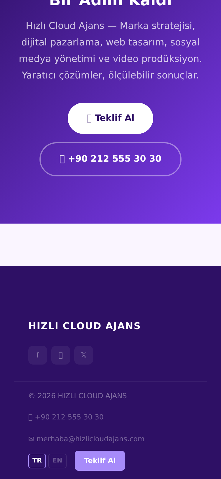 Marka Danışmanlığı ve Strateji Ajansı Sitesi 5