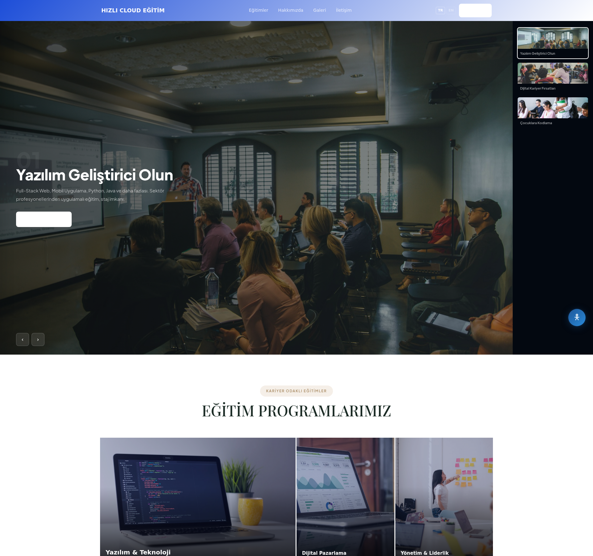 Müzik ve Sanat Okulu Web Sitesi