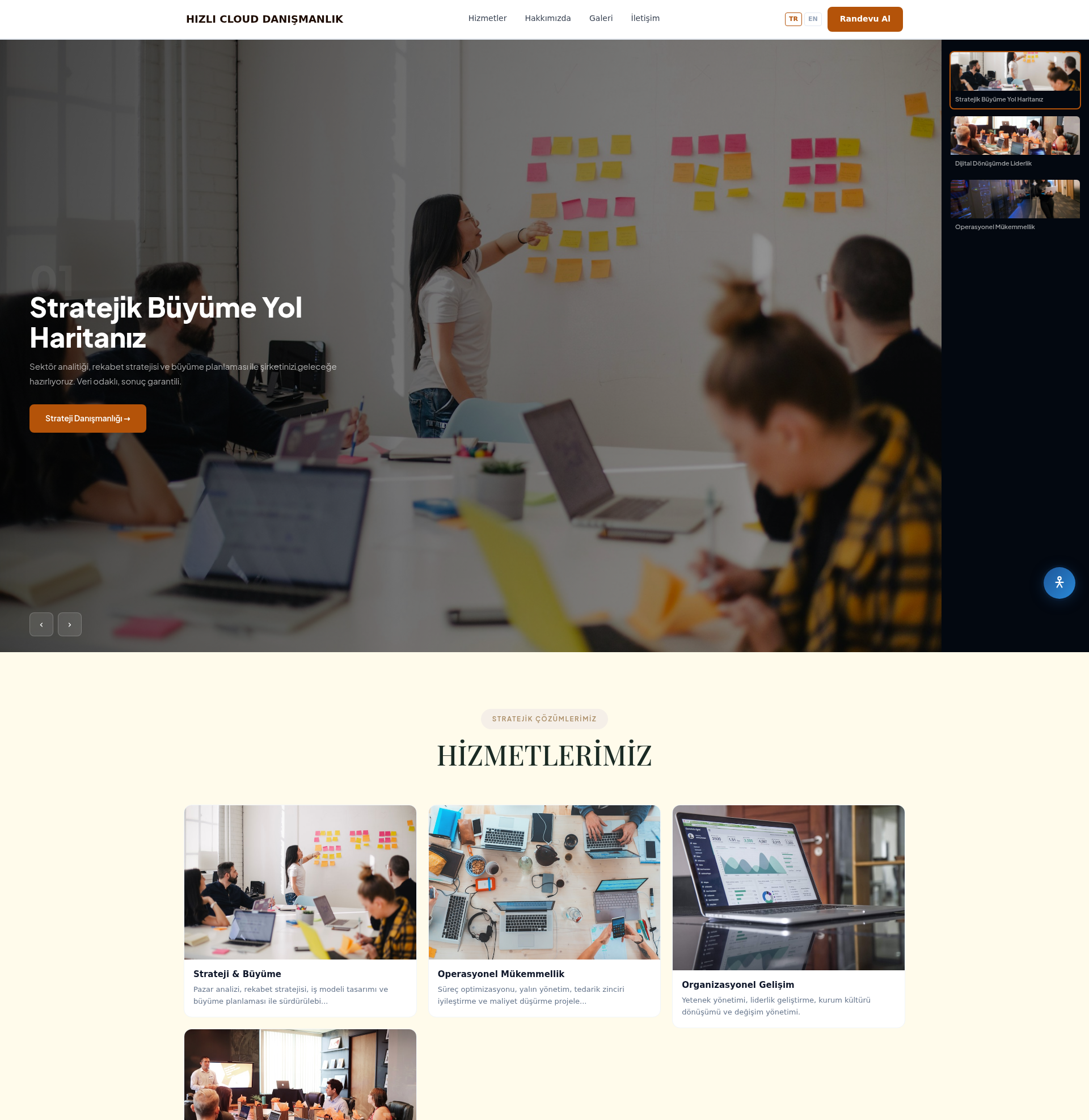 İnsan Kaynakları Danışmanlık Web Sitesi