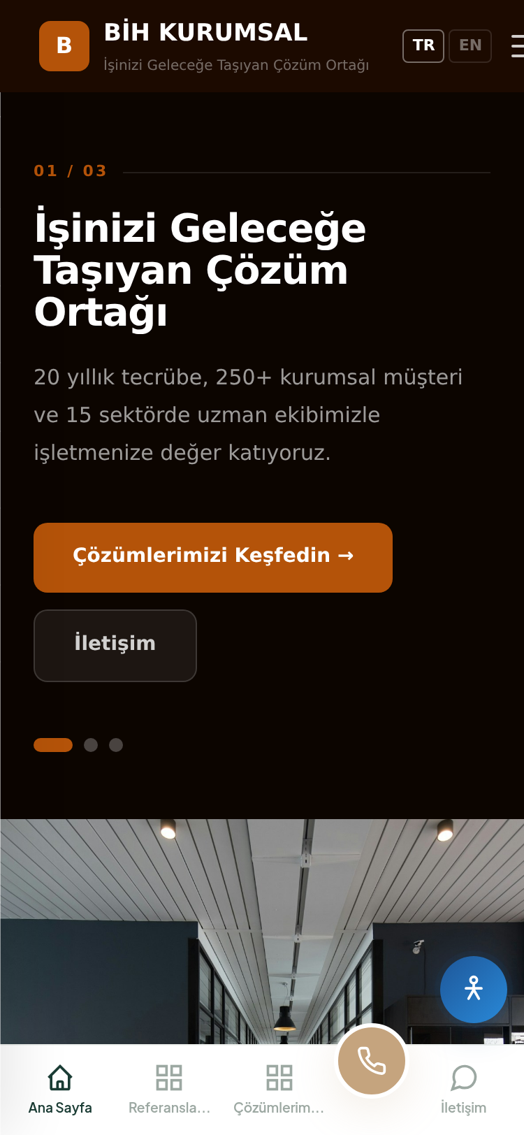 Çok Satan Mobil Öncelikli Kurumsal Site 4