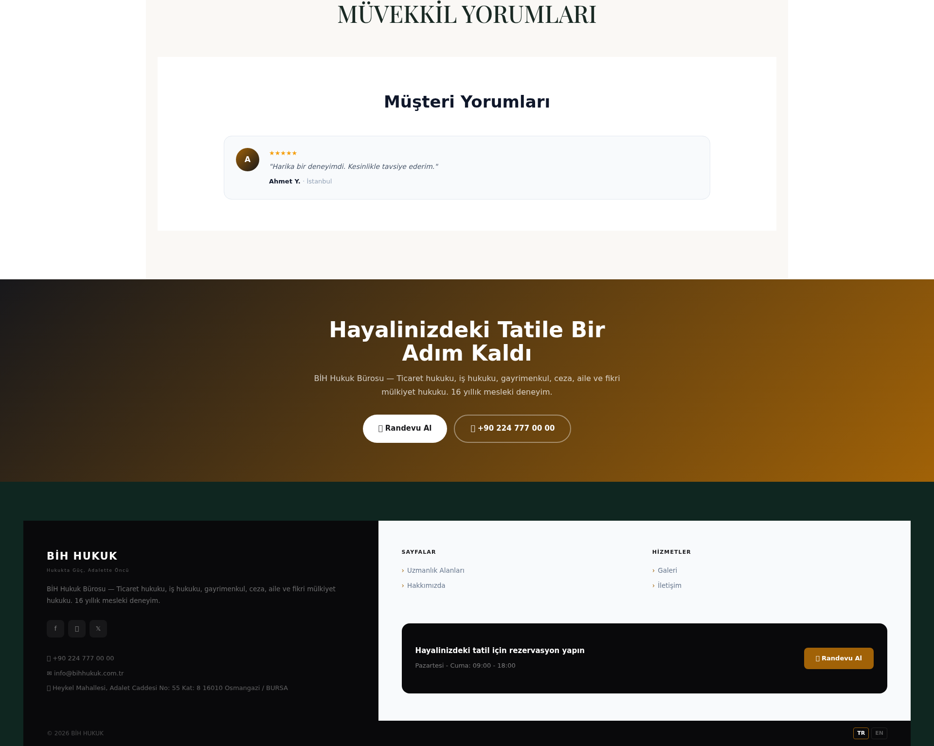 Gayrimenkul ve İmar Hukuku Bürosu Sitesi 3