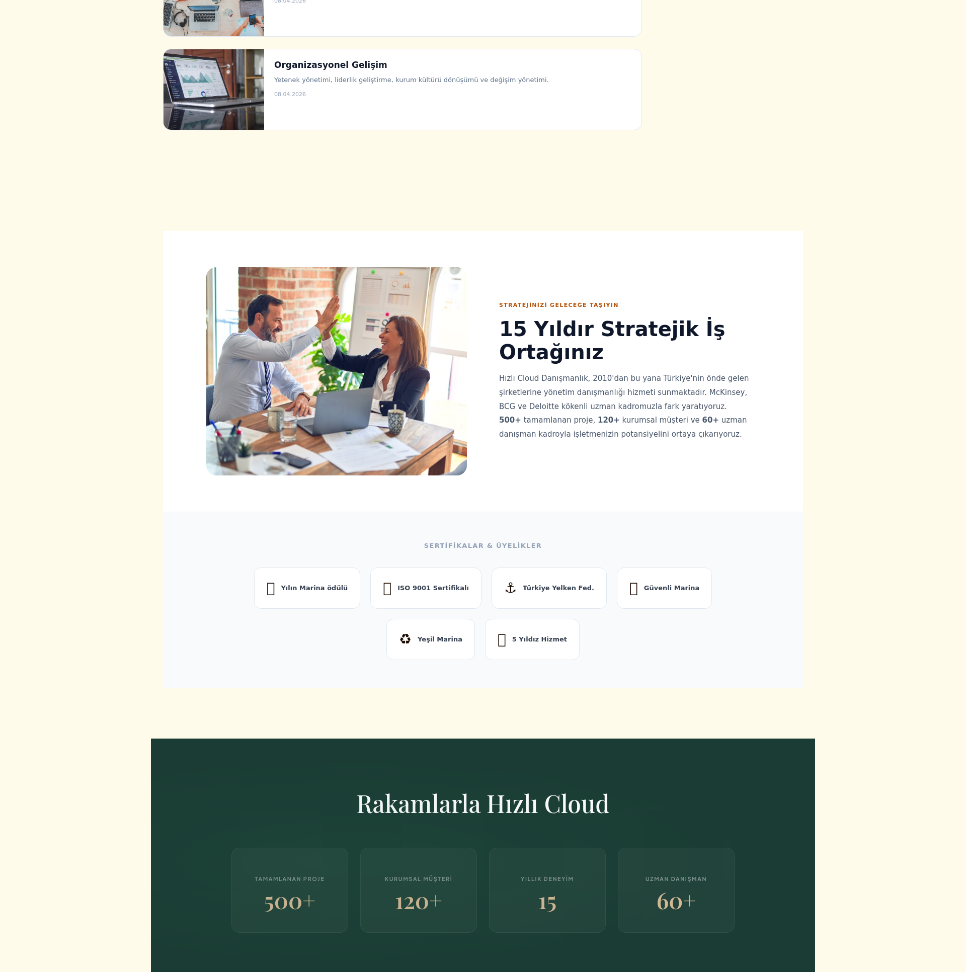 Eğitim ve Koçluk Danışmanlık Web Sitesi 2