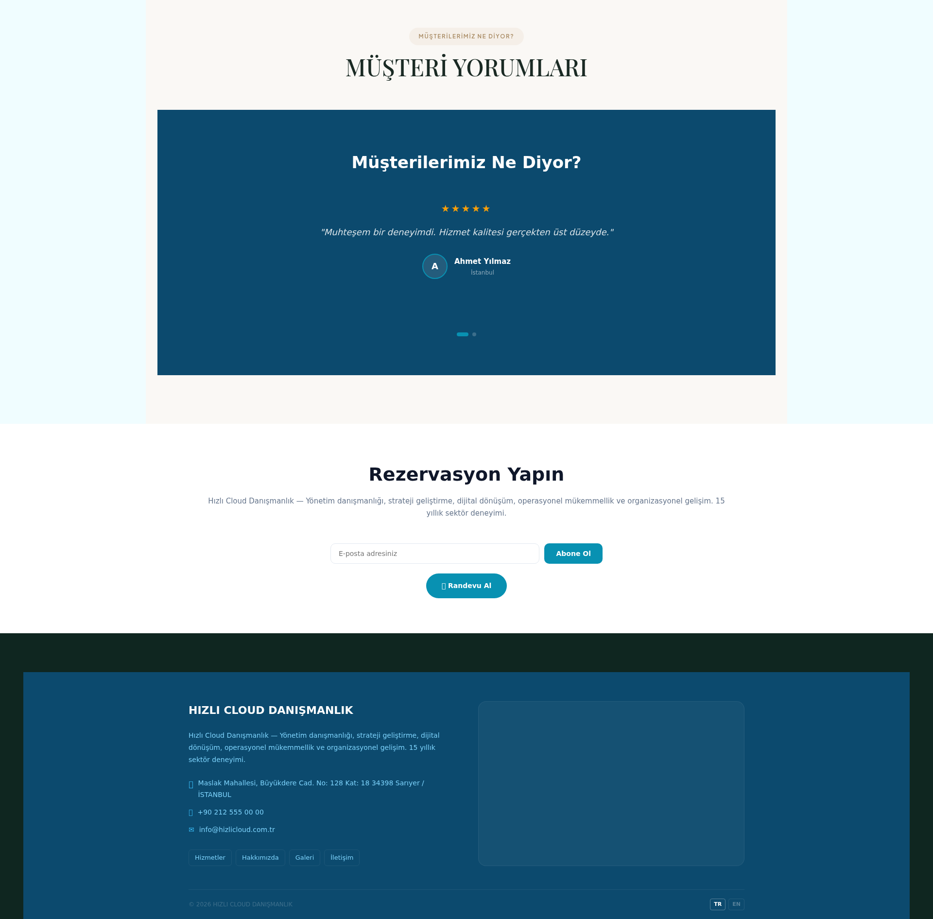 Gayrimenkul Danışmanlık Web Sitesi 3