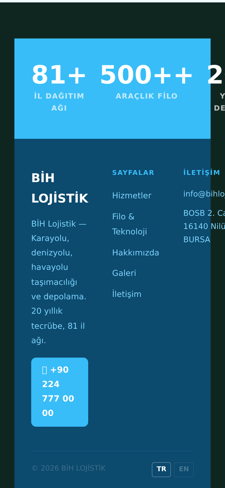 Depolama ve Lojistik Merkezi Kurumsal Sitesi 5