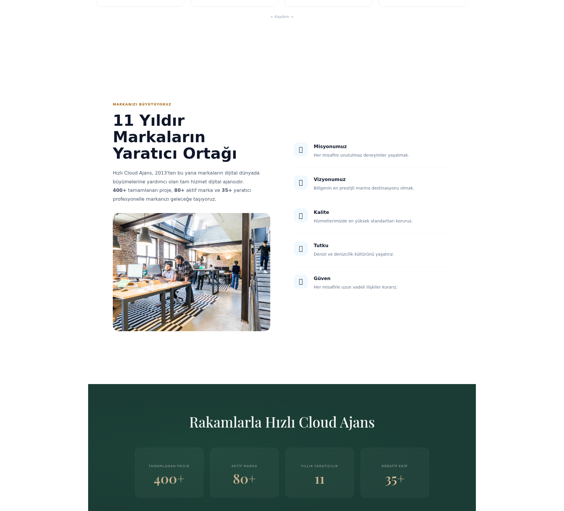 Dijital Pazarlama Ajansı Kurumsal Web Sitesi 2