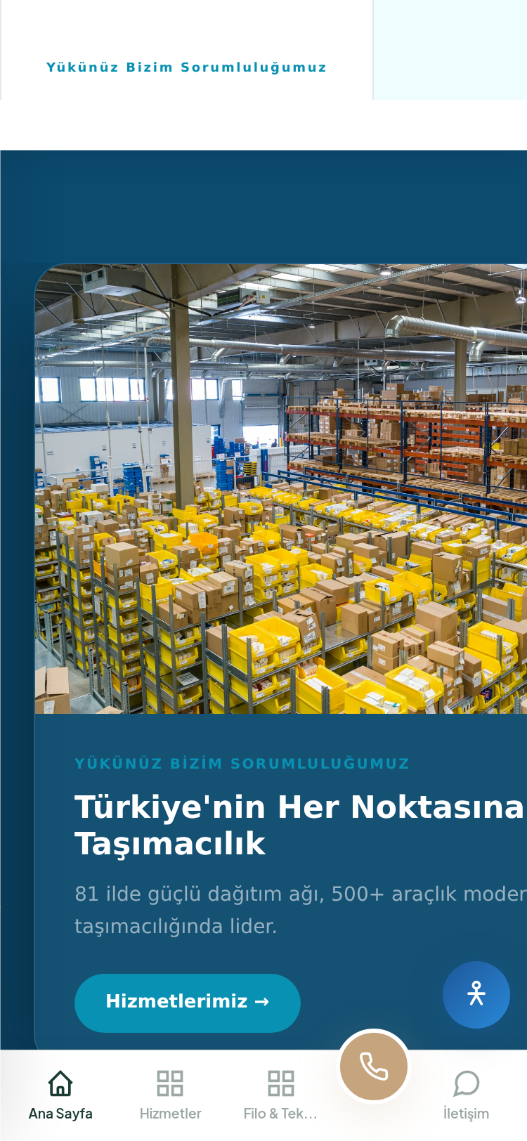 Depolama ve Lojistik Merkezi Kurumsal Sitesi 4