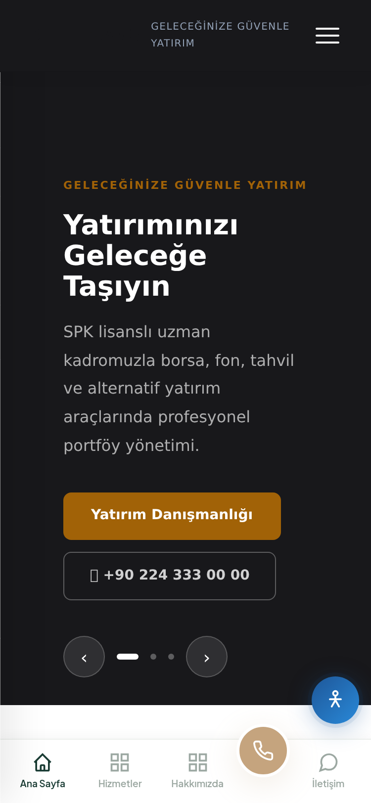 Bağımsız Denetim Firması Web Sitesi 4
