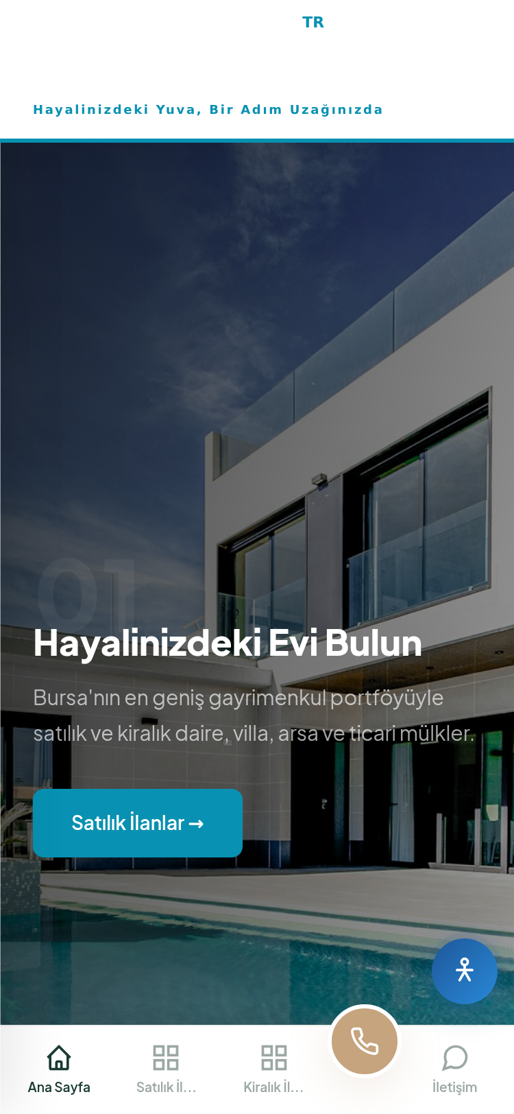 Kiralık ve Satılık Mülk Listeleme Sitesi 4