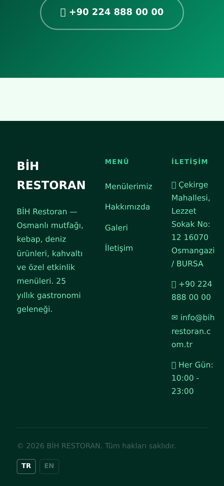 Dünya Mutfağı ve Fusion Restoran Sitesi 5