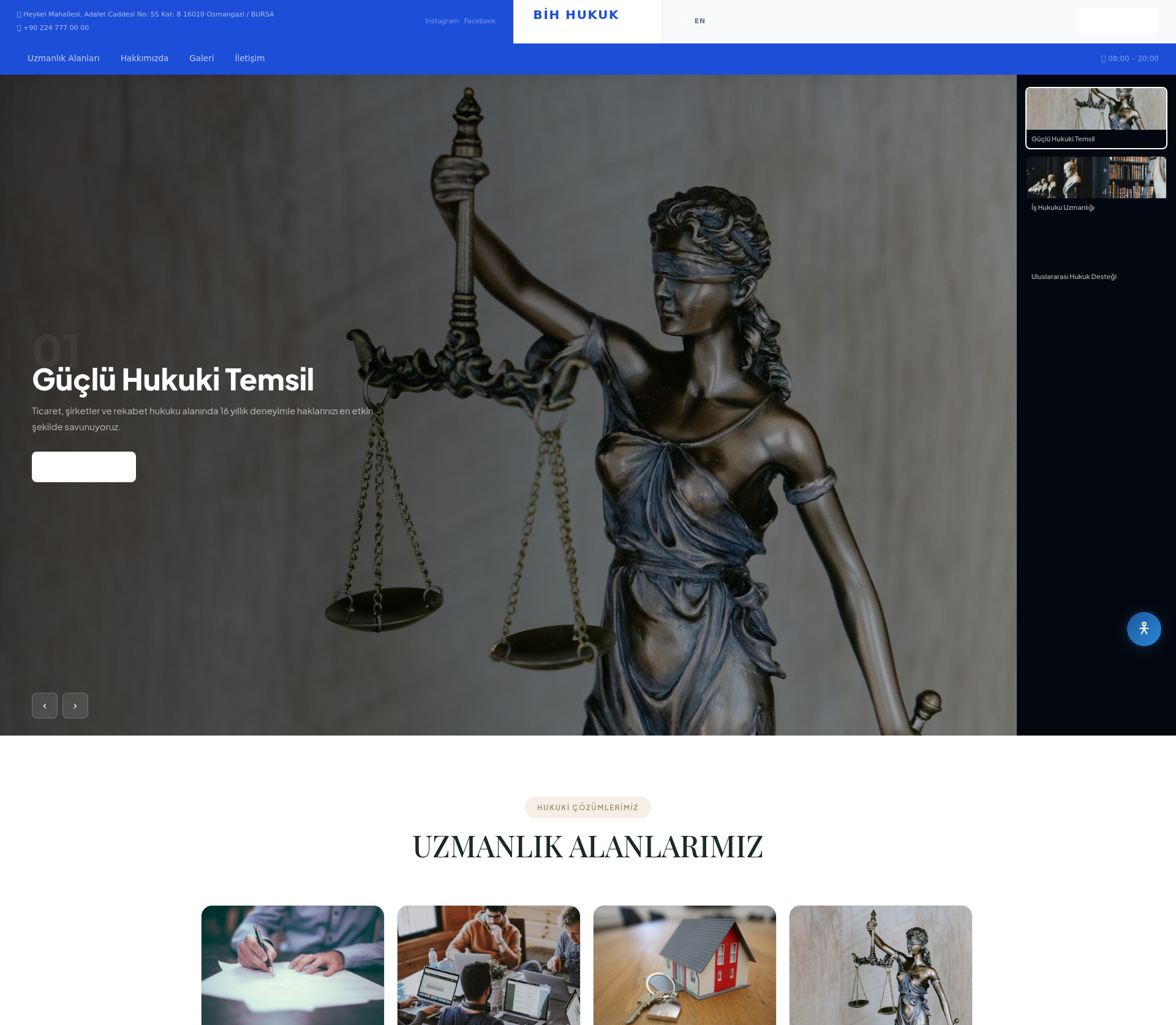 Hukuki Çeviri ve Apostil Hizmetleri Web Sitesi