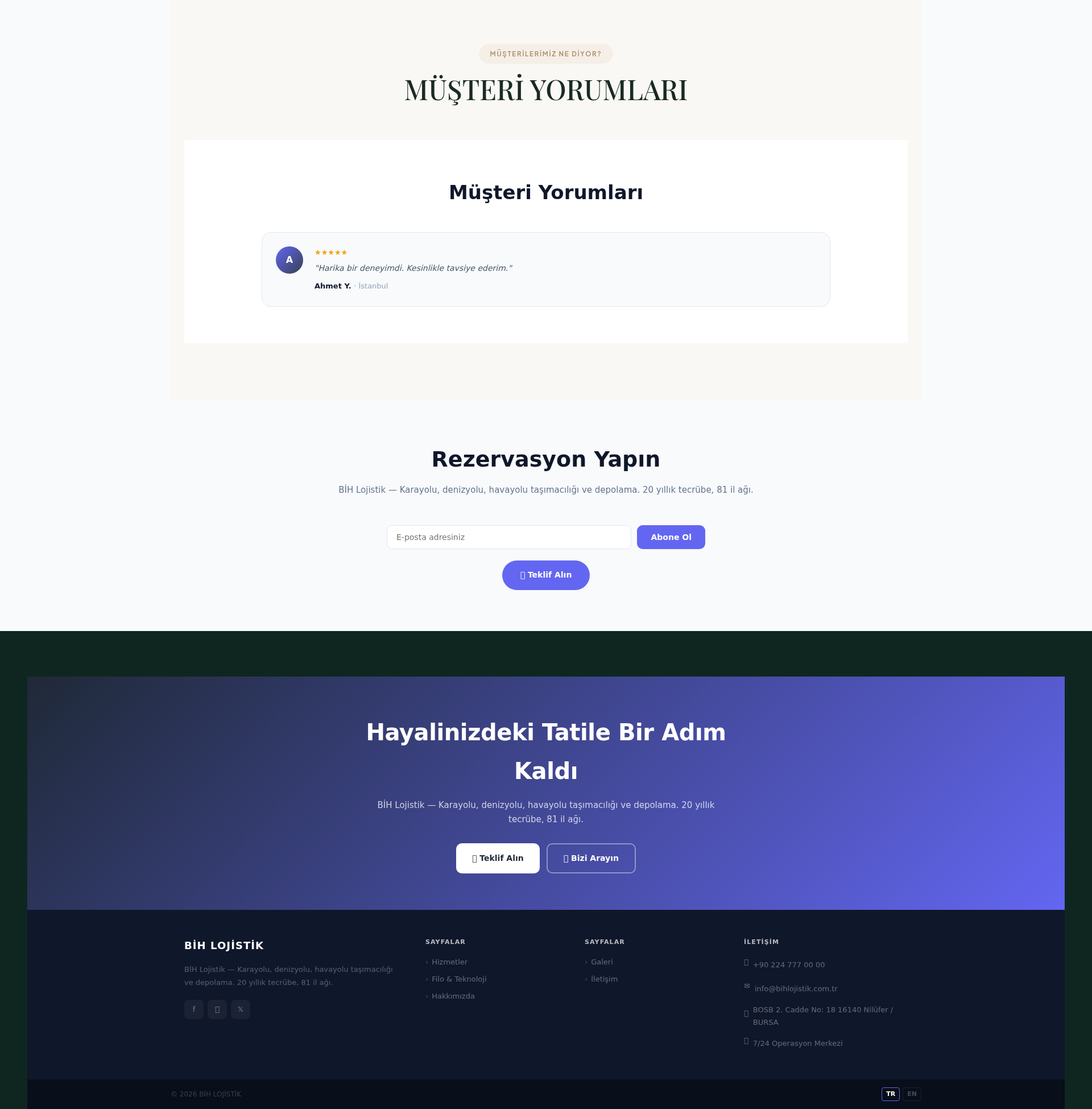 Depo ve Antrepo Yönetimi Web Sitesi 3