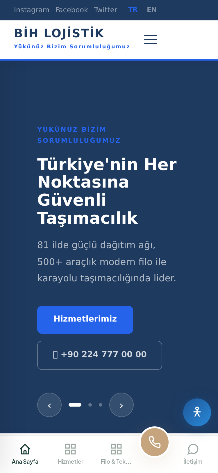 Ev ve Ofis Taşımacılığı Web Sitesi 4