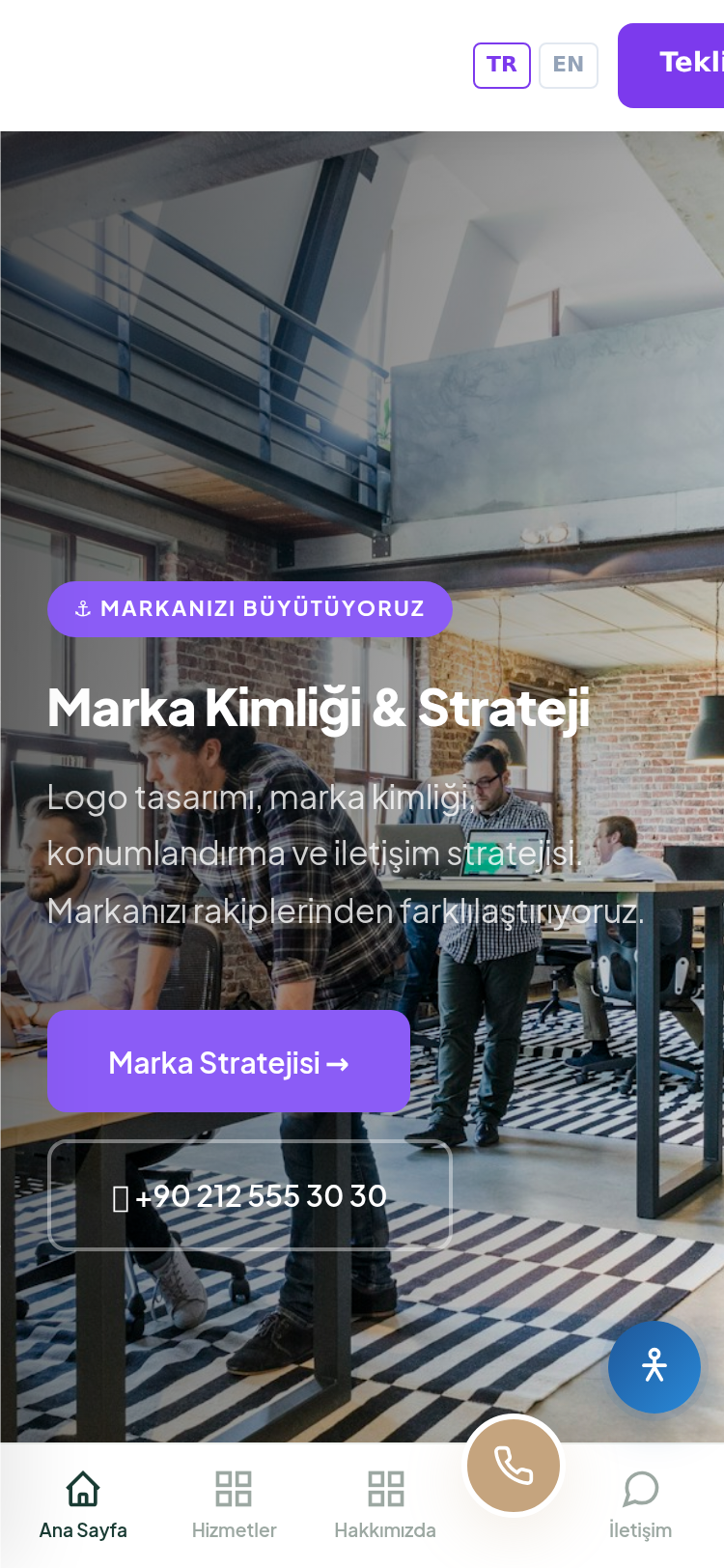 Marka Danışmanlığı ve Strateji Ajansı Sitesi 4