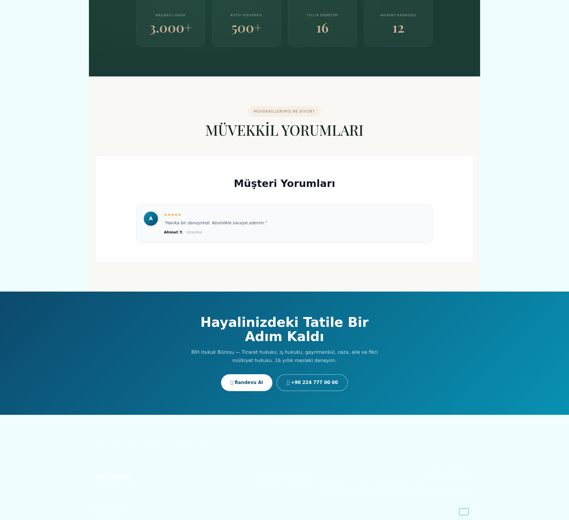 Arabuluculuk ve Tahkim Hizmetleri Web Sitesi 3