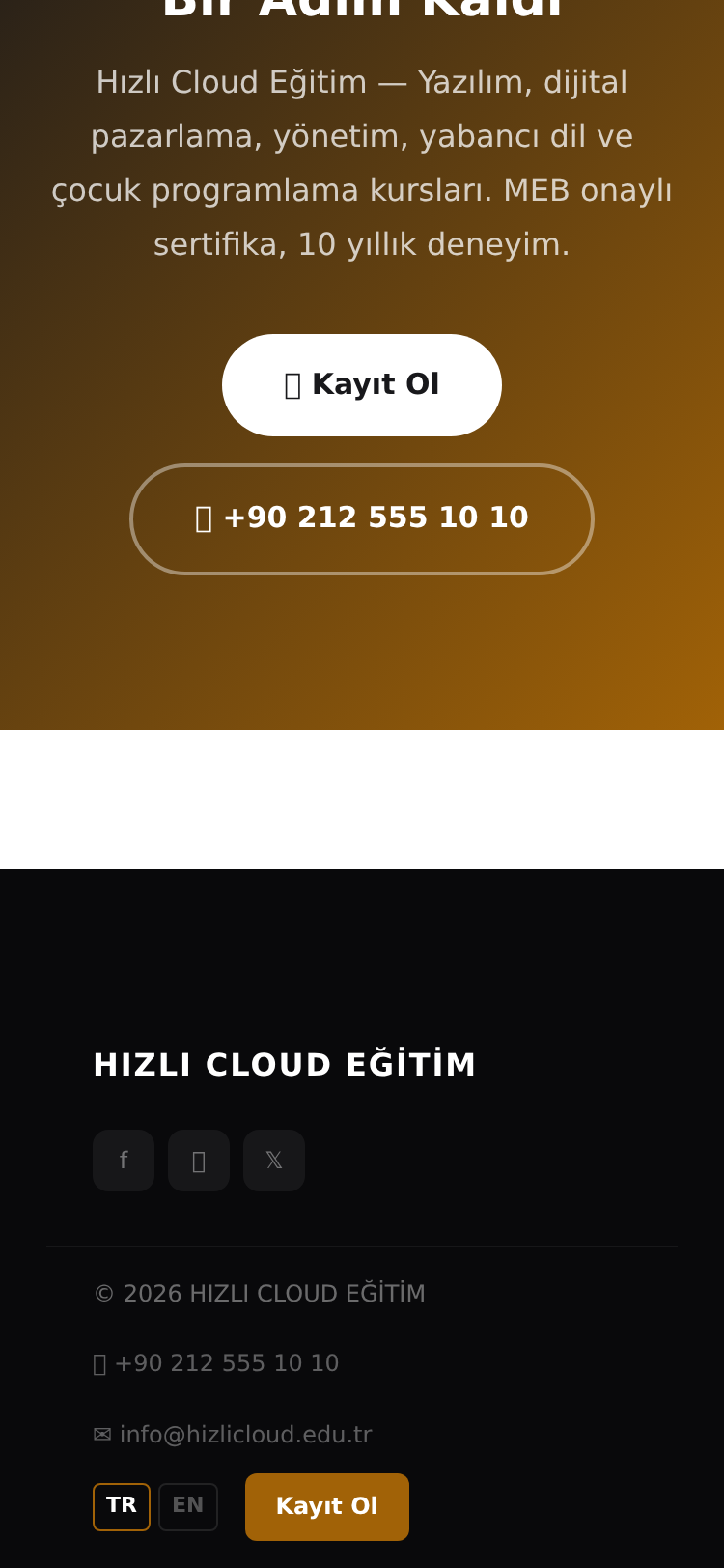Anaokulu ve Kreş Kurumsal Web Sitesi 5