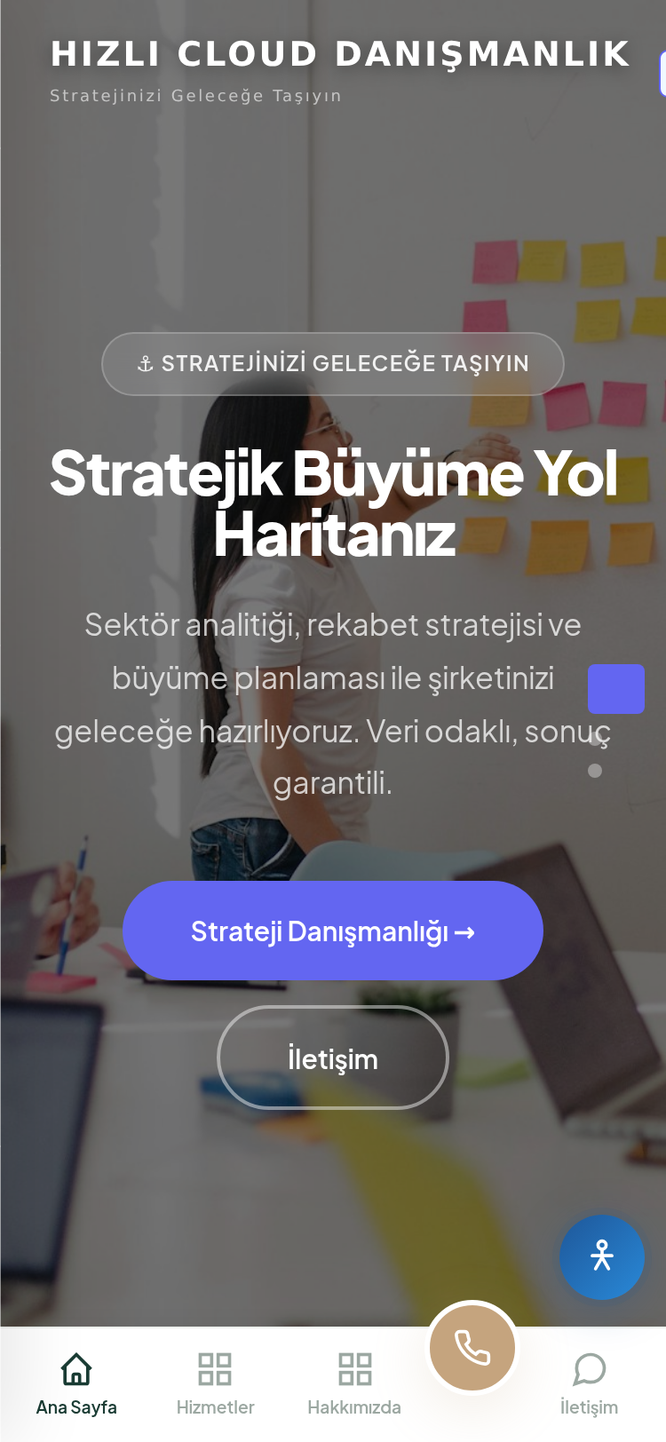 İş ve Yönetim Danışmanlığı Web Sitesi 4
