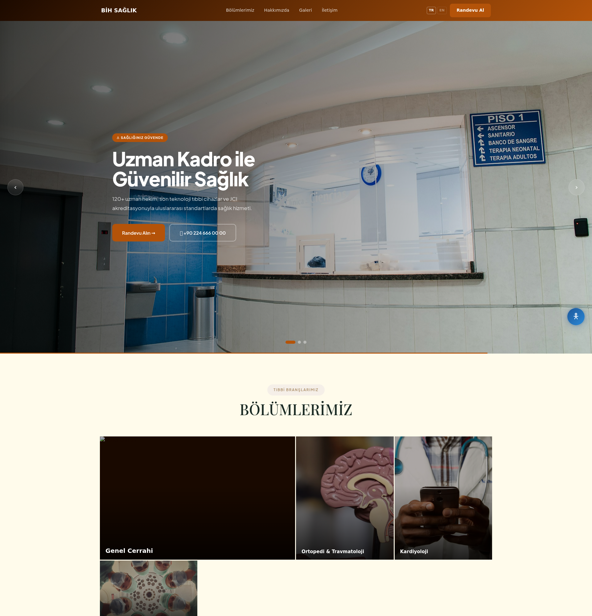Eczane Kurumsal Web Sitesi