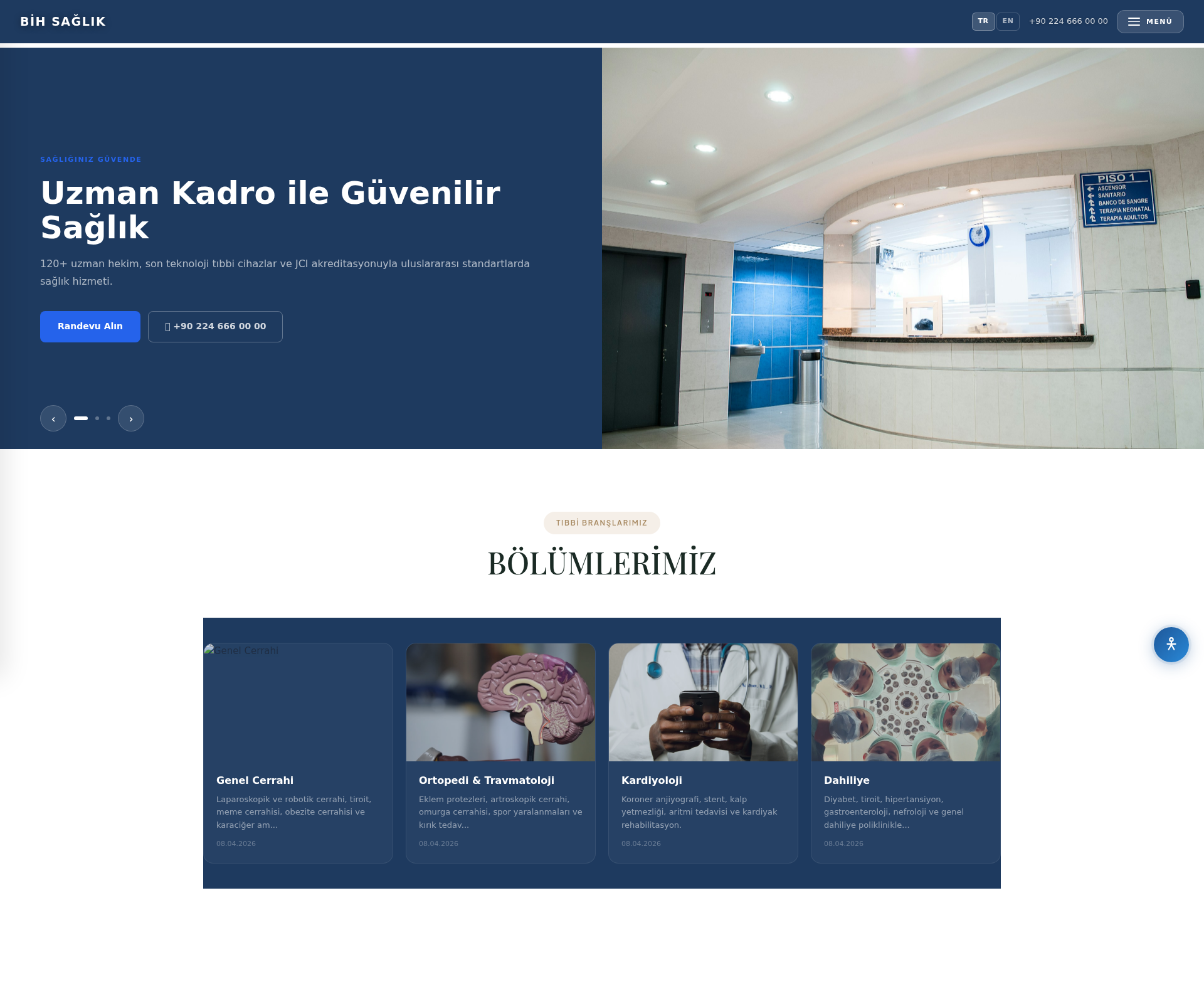Medikal Ürün ve Cihaz Satış Sitesi