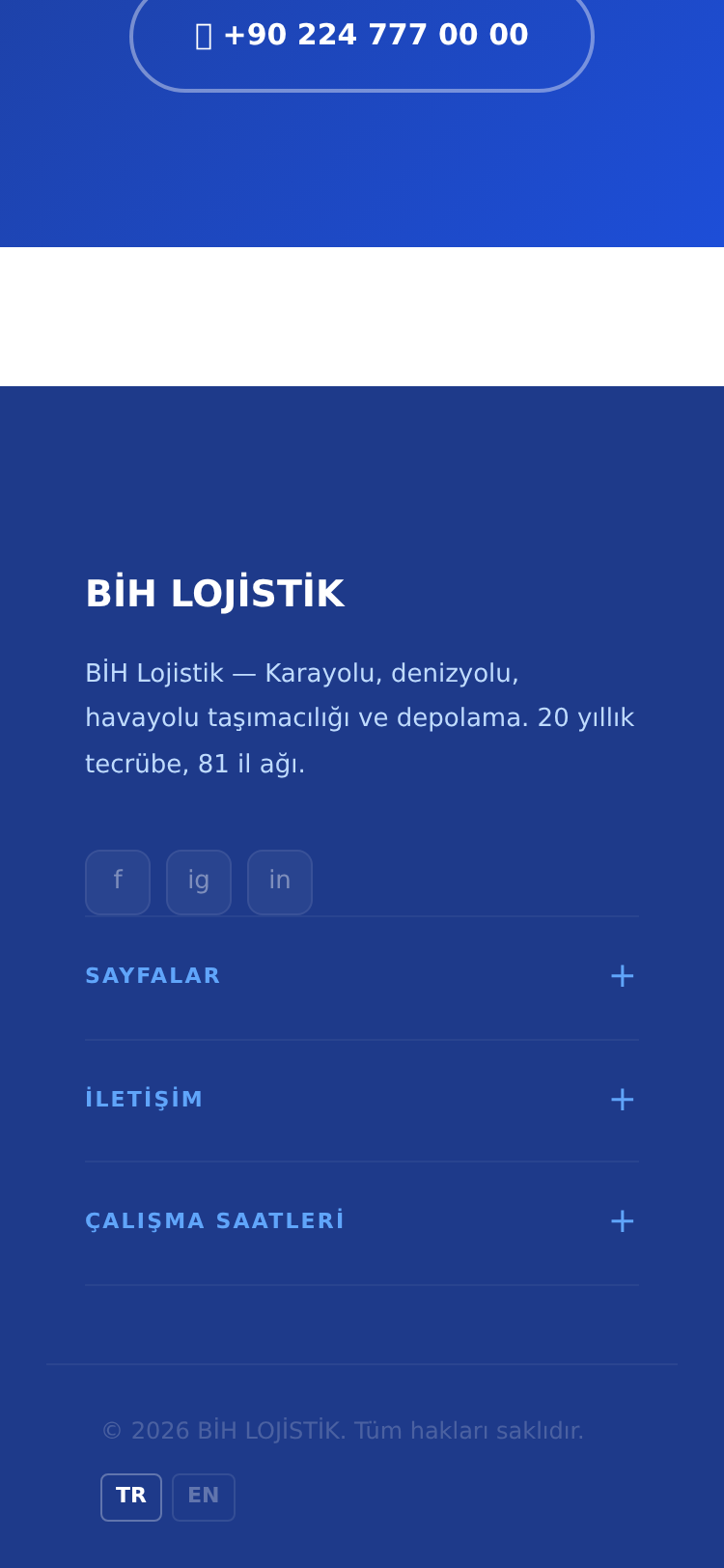 Kurye ve Hızlı Kargo Kurumsal Web Sitesi 5