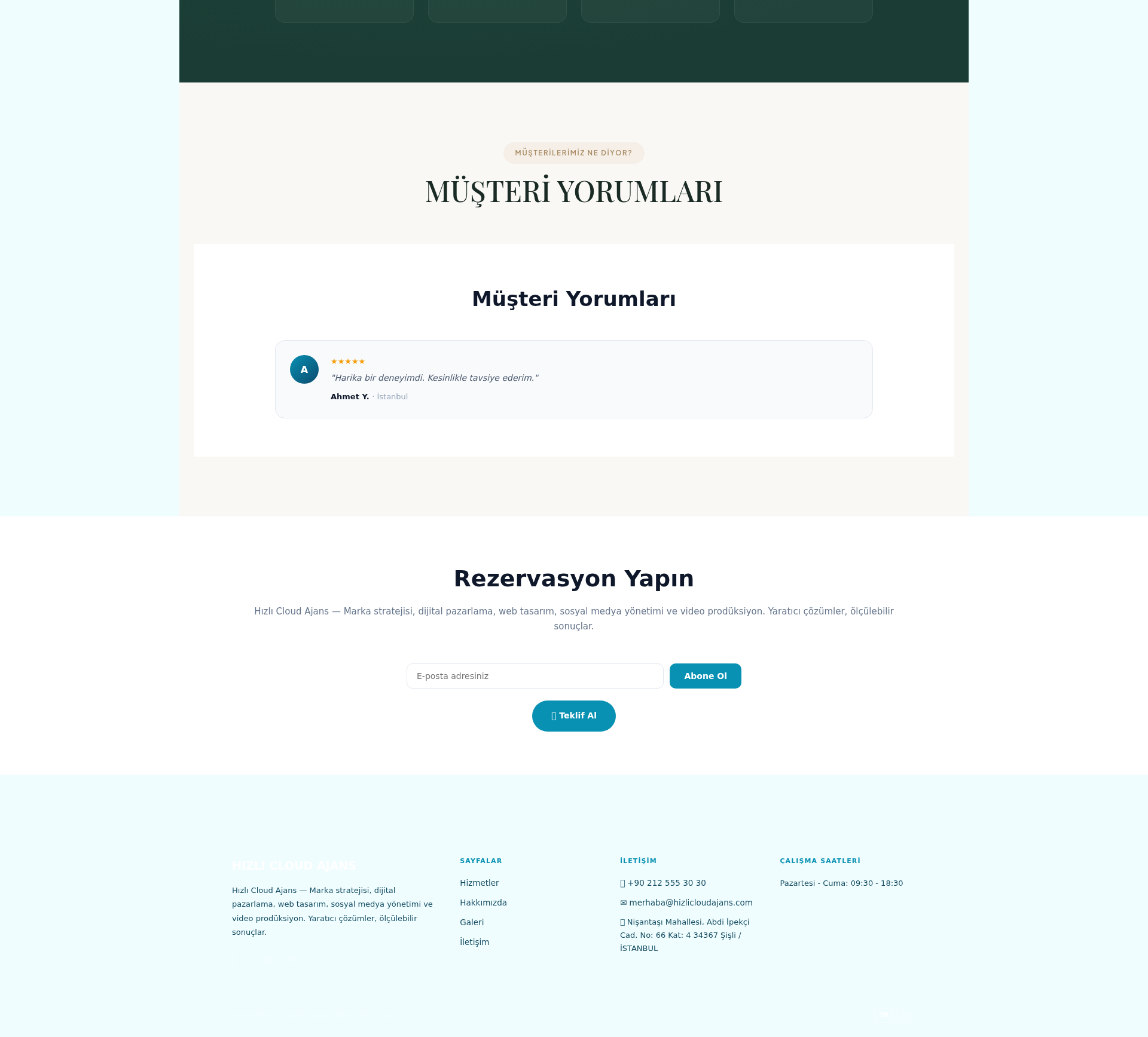 Web Tasarım ve Geliştirme Ajansı Sitesi 3