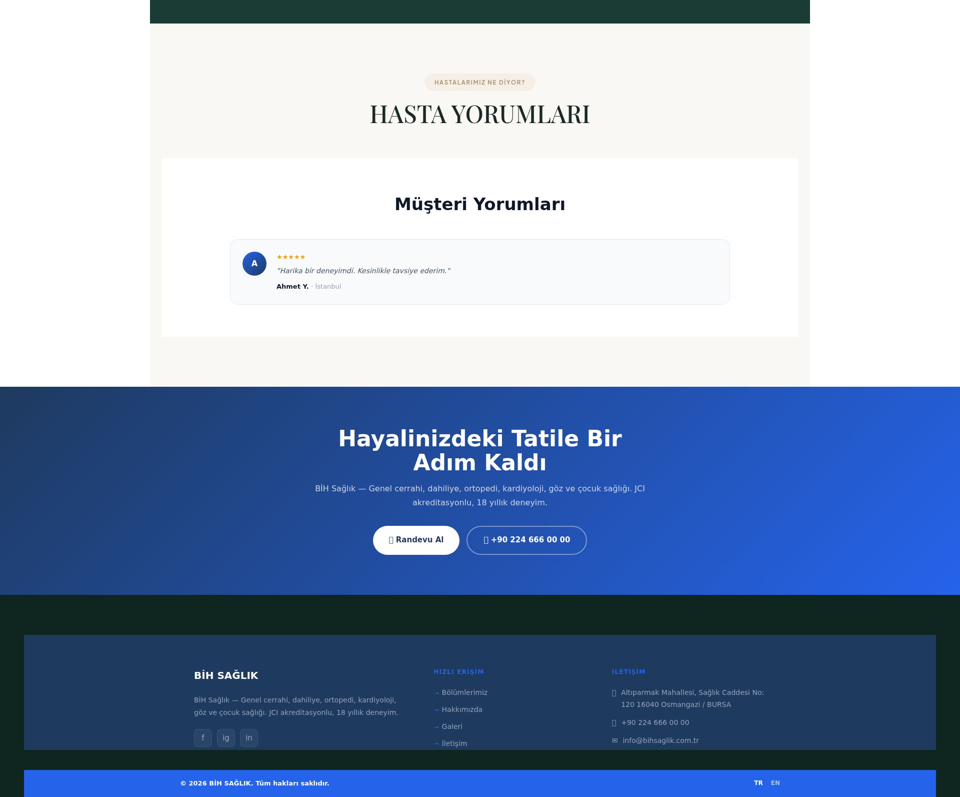Medikal Ürün ve Cihaz Satış Sitesi 3