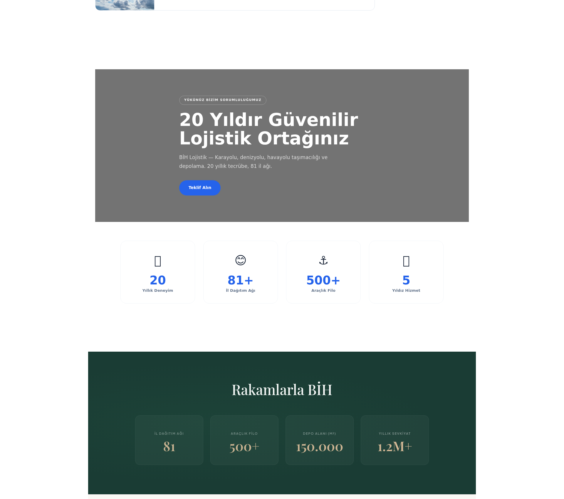 Ev ve Ofis Taşımacılığı Web Sitesi 2