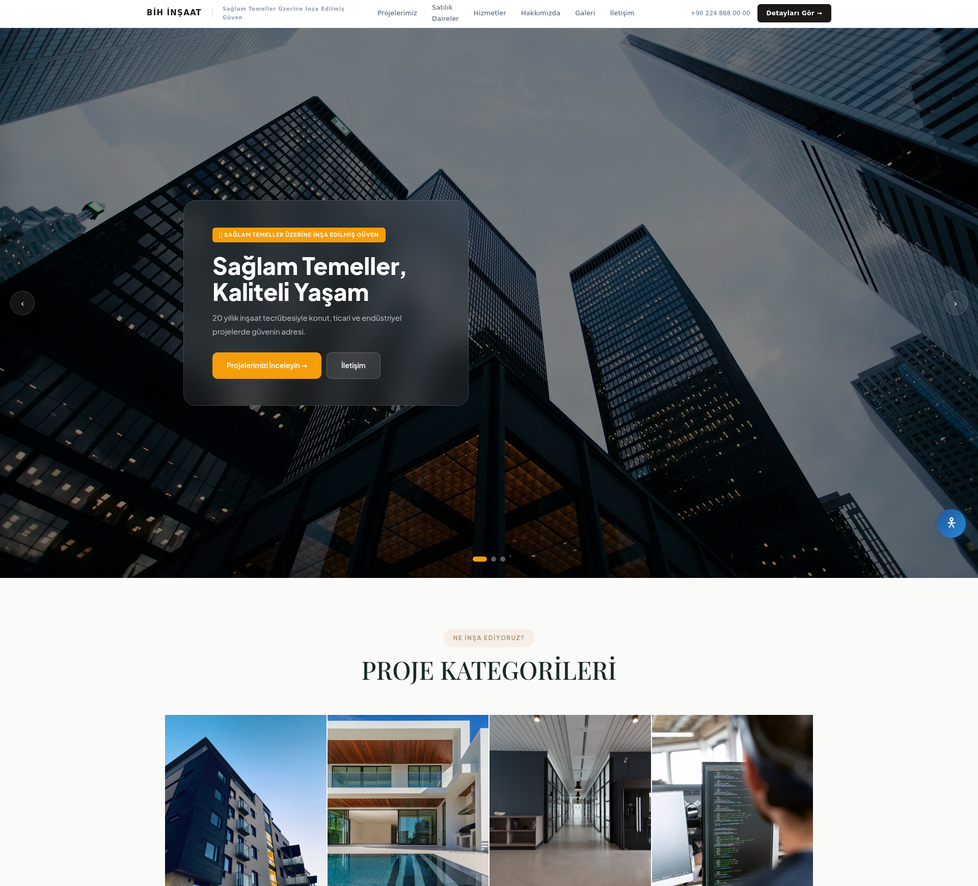 Hafriyat ve Yıkım Firması Web Sitesi