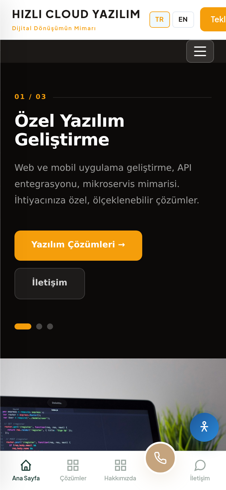 Yapay Zeka ve Veri Bilimi Firması Sitesi 4