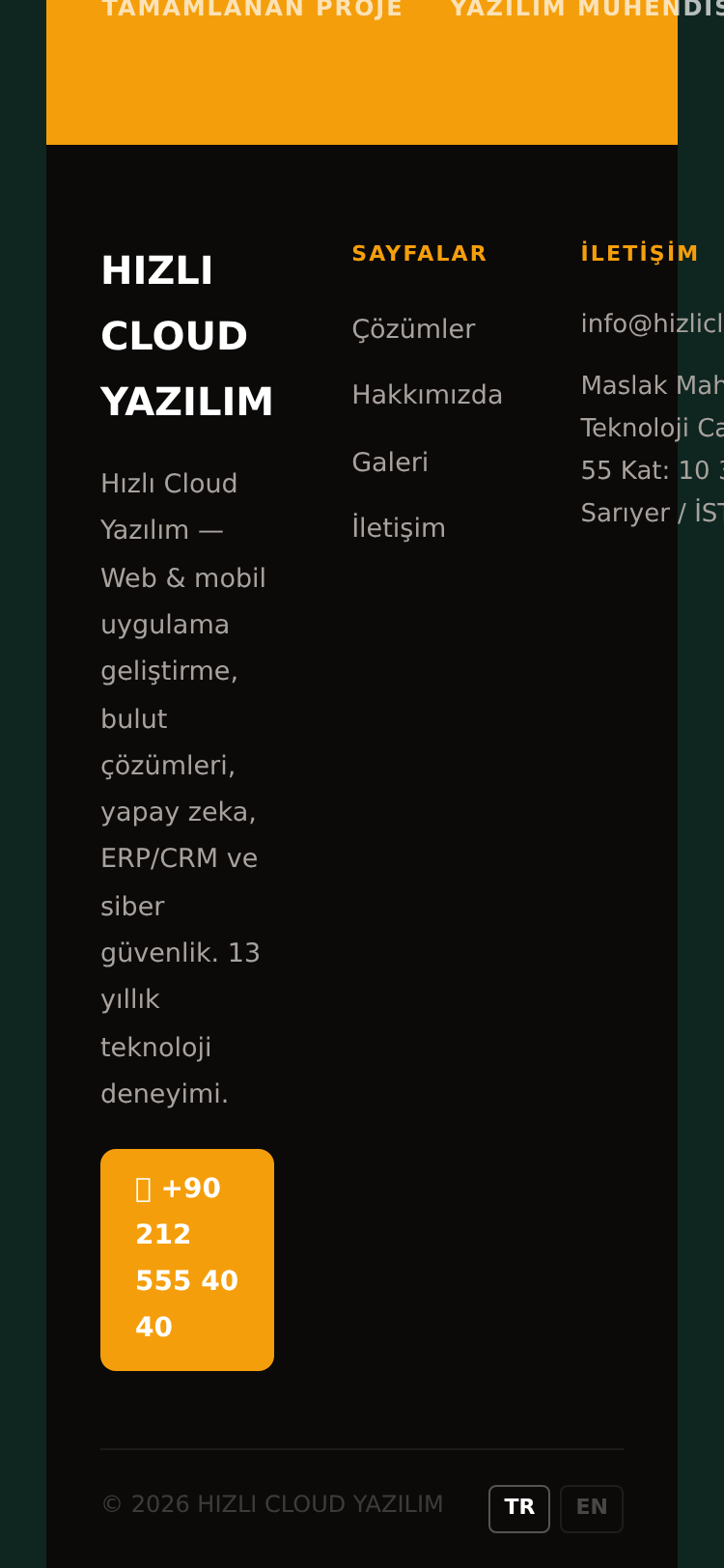 Yapay Zeka ve Veri Bilimi Firması Sitesi 5