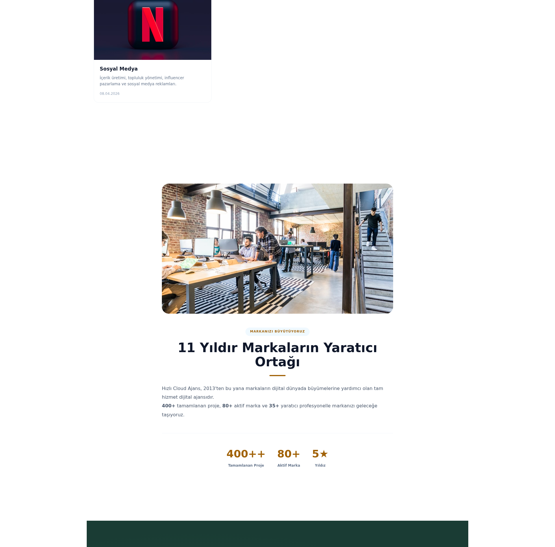 Organizasyon ve Etkinlik Ajansı Web Sitesi 2