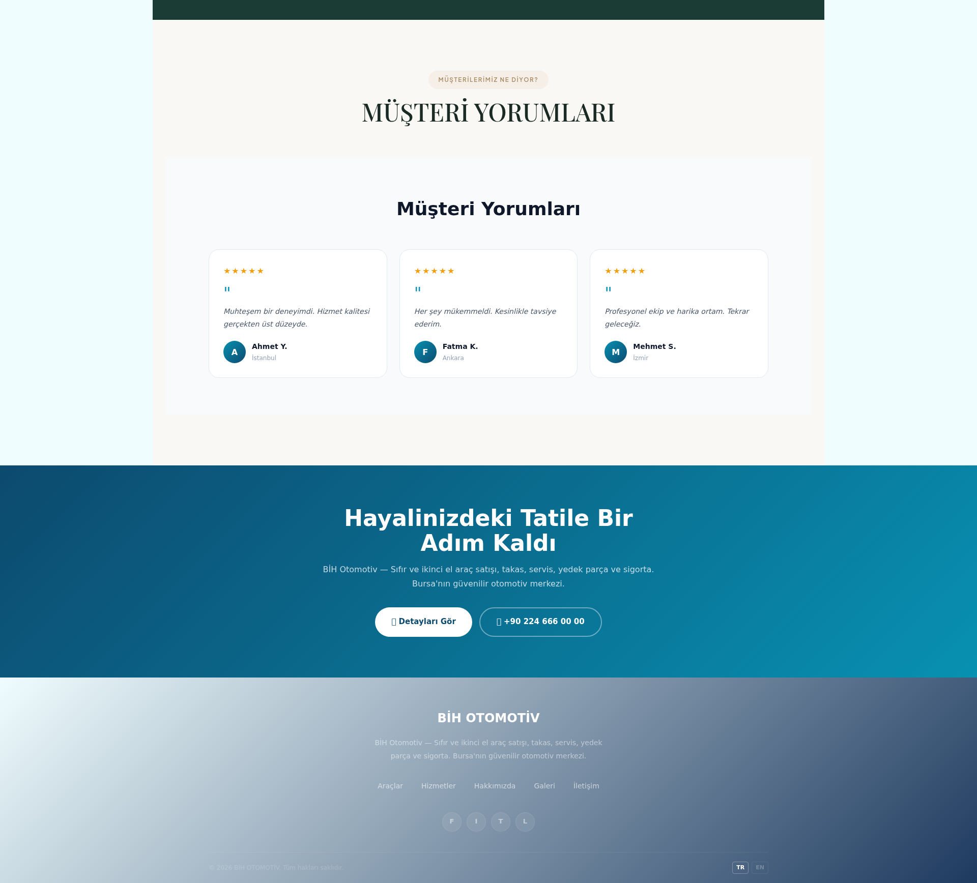 Oto Servis ve Lastik Tamiri Kurumsal Web Sitesi 3