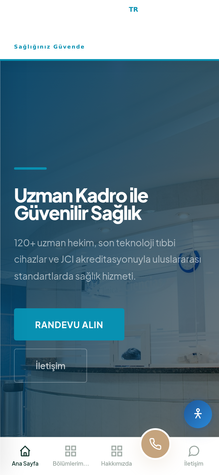 Diş Kliniği Kurumsal Web Sitesi 4