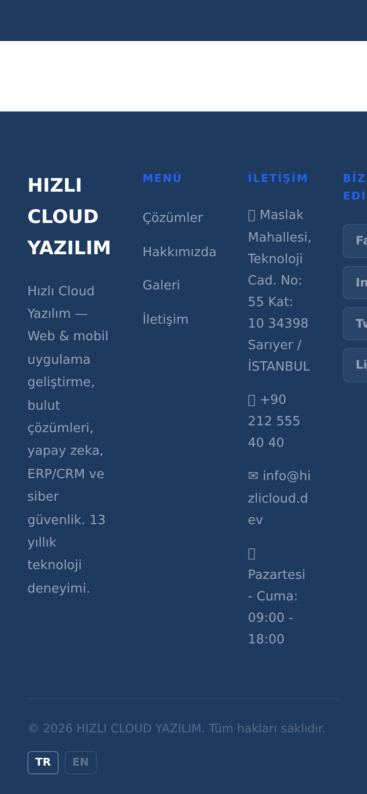 Mobil Uygulama Tanıtım Web Sitesi 5