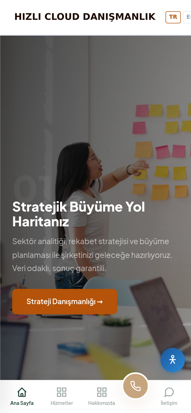 İnsan Kaynakları Danışmanlık Web Sitesi 4