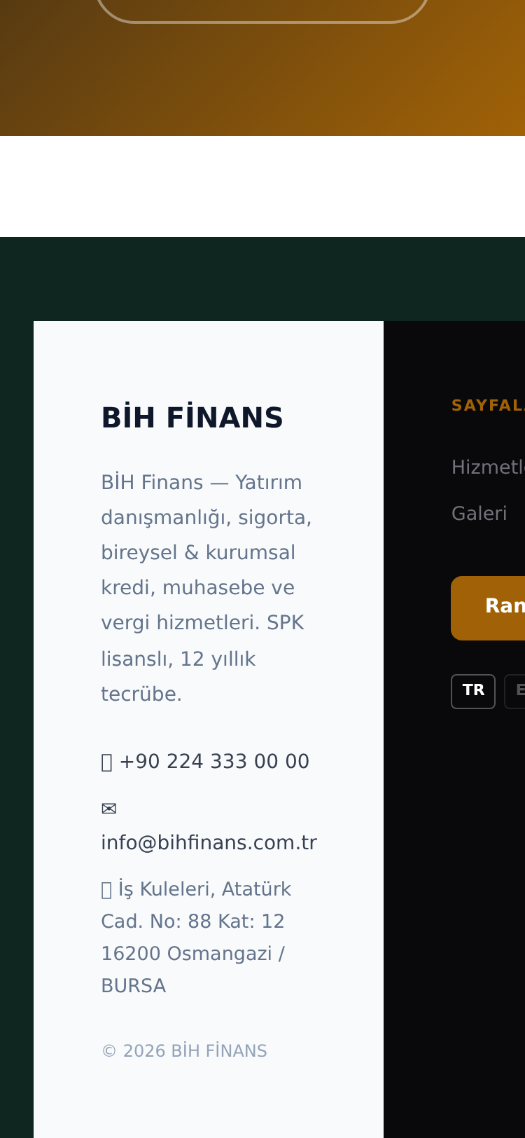 Bağımsız Denetim Firması Web Sitesi 5